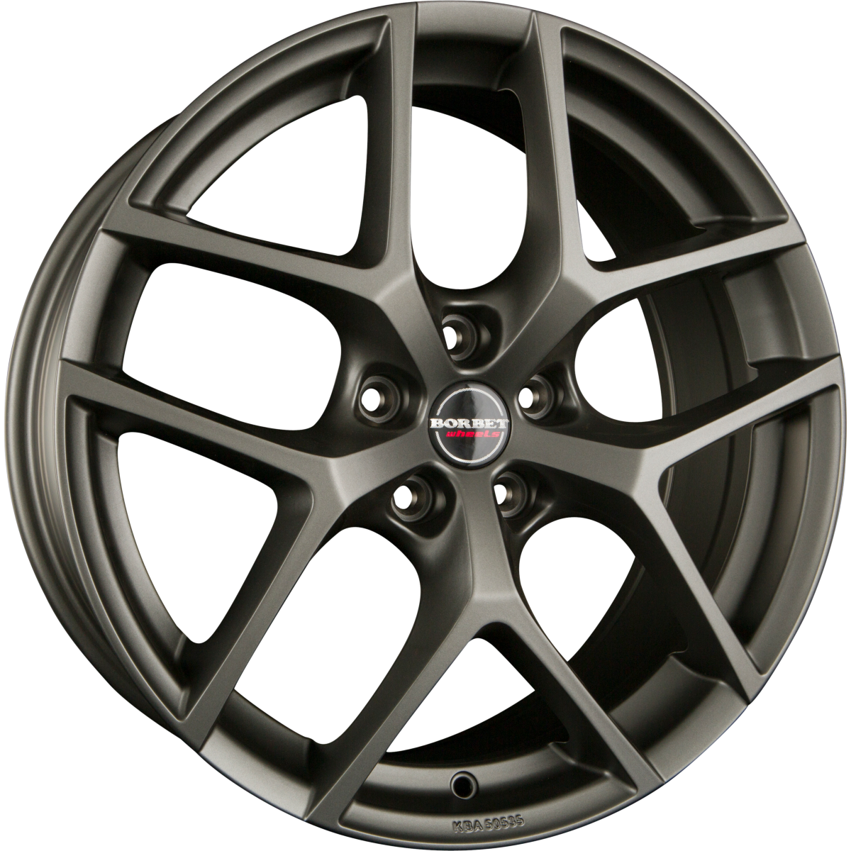 Borbet Y titan matt 19-Zoll Alufelge 8x19 Zoll ET45 LK 5x108 ML72.5 – Bild 5