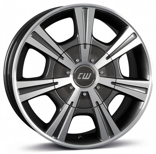 Borbet CH mistral anthracite polished 7.5x17 ET50 - LK6/139.7 ML93.05