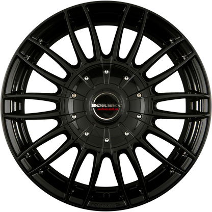 Borbet CW3 black glossy Alufelge 7.5x17 Zoll ET50 LK 6x139.7 ML92.2 – Bild 6