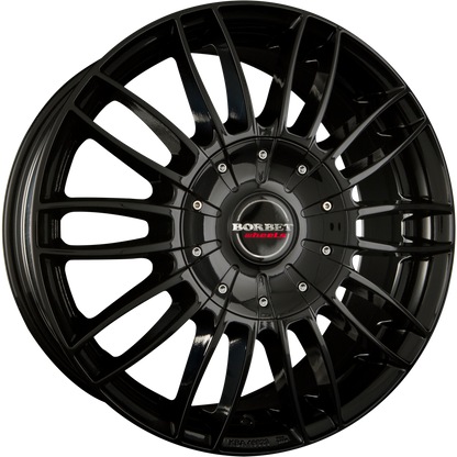 Borbet CW3 black glossy Alufelge 7.5x17 Zoll ET50 LK 6x139.7 ML92.2 – Bild 7