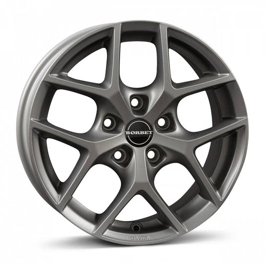 Borbet Y titan matt Alufelge 7x16 Zoll ET38 LK 5x112 ML66.5