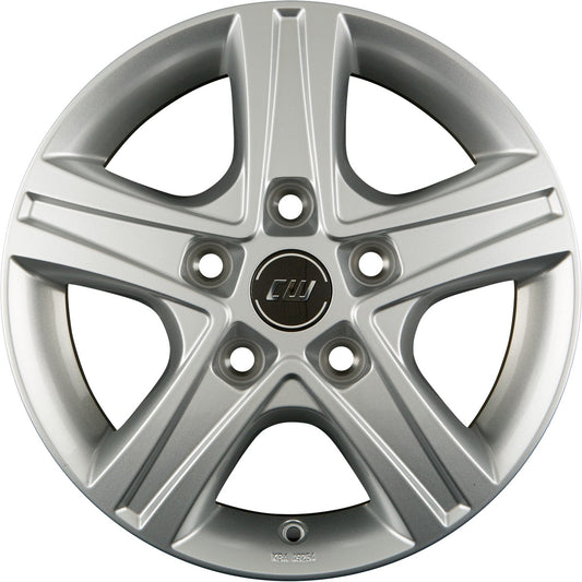 Borbet CWD crystal silver 7x17 ET51 - LK5/112 ML66.5