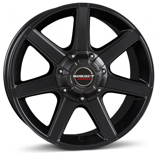 Borbet CWE black matt 7x16 ET15 - LK5/139.7 ML108.1