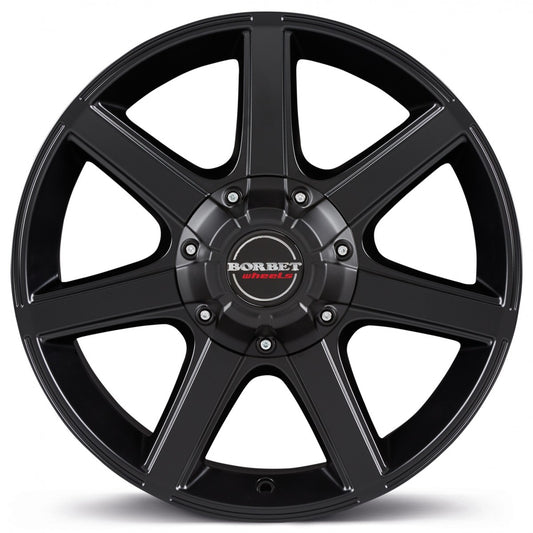Borbet CWE black matt 7x16 ET15 - LK5/139.7 ML108.1