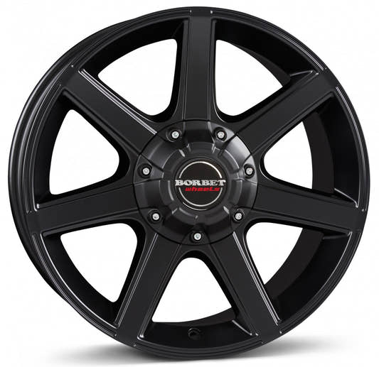 Borbet CWE black matt 7x16 ET30 - LK5/114.3 ML71.6