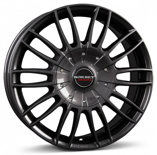 Borbet CW3 mistral anthracite glossy 7.5x18 ET50 - LK5/160 ML65.1