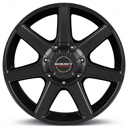 Borbet CWE black matt 7x16 ET40 - LK5/114.3 ML60.1