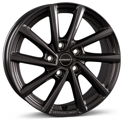 Borbet V mistral anthracite glossy 7x17 ET49 - LK5/112 ML57.1