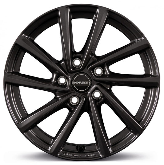 Borbet V mistral anthracite glossy 7x17 ET54 - LK5/112 ML66.6