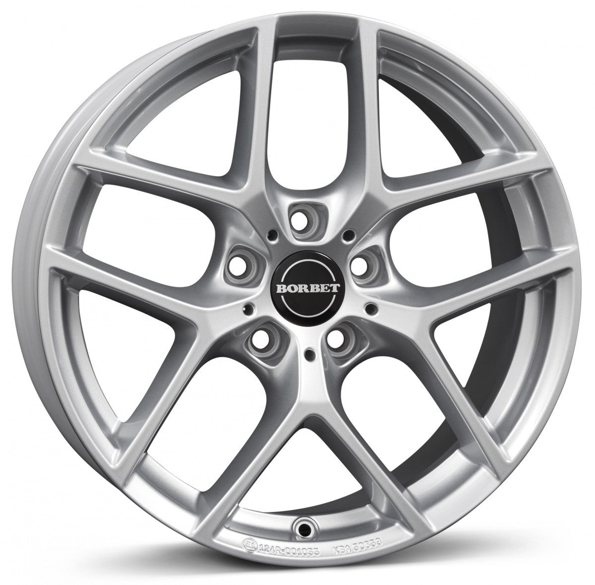 Borbet Y crystal silver BMW 9x19 ET35 - LK5/120 ML72.5