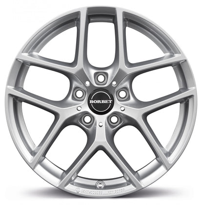 Borbet Y crystal silver BMW 9x19 ET35 - LK5/120 ML72.5