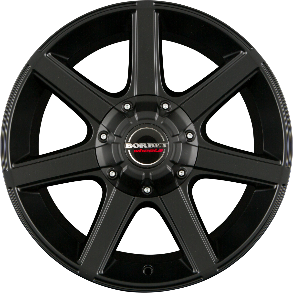 Borbet CWE black matt Alufelge 8x17 Zoll ET35 LK 6x139.7 ML93.1 – Bild 3