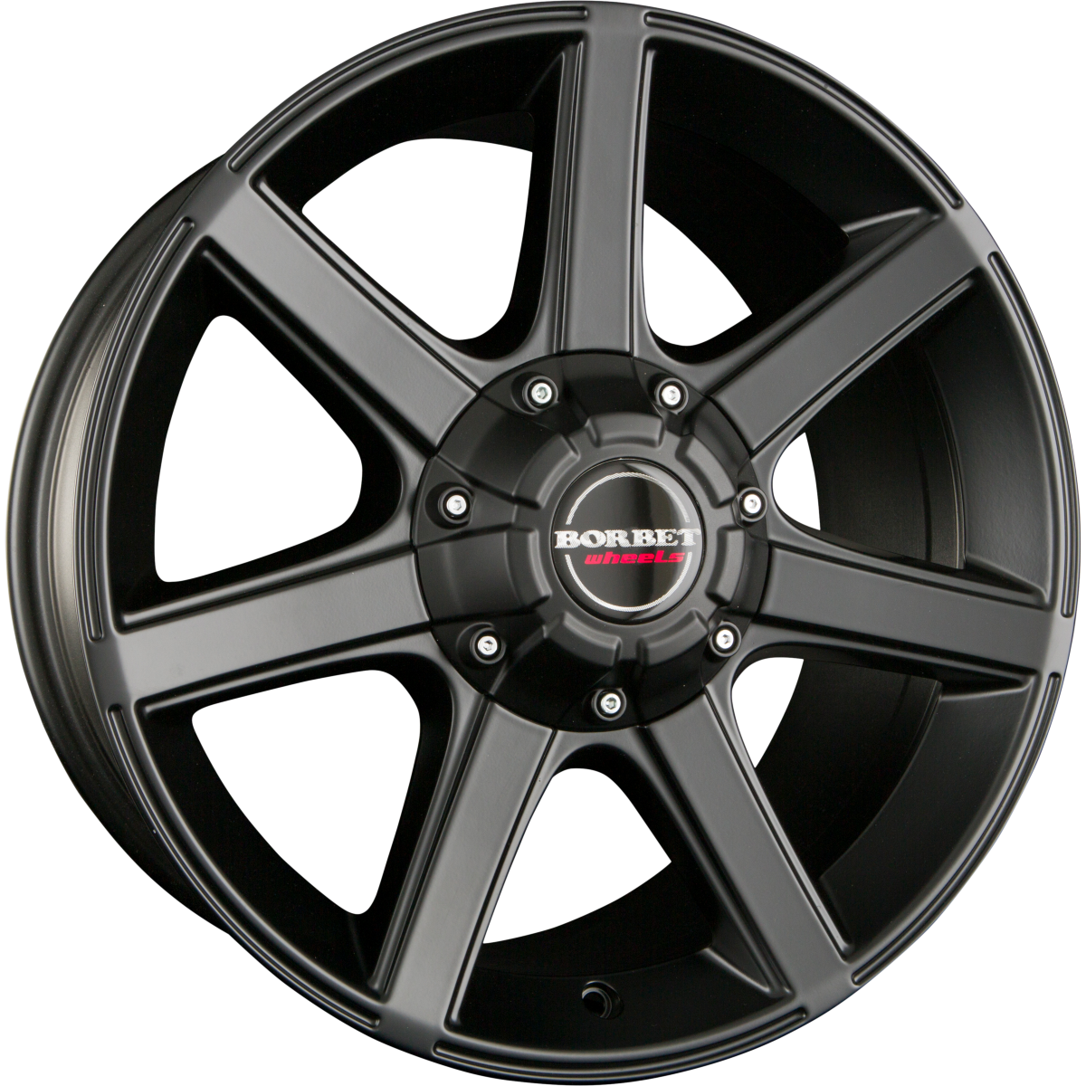 Borbet CWE black matt Alufelge 8x17 Zoll ET35 LK 6x139.7 ML93.1 – Bild 4