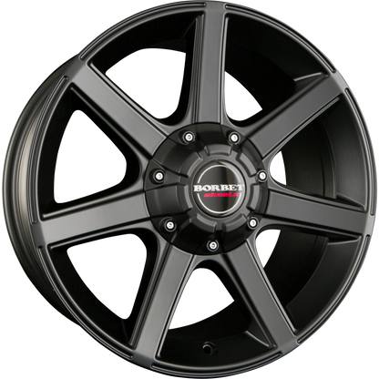 Borbet CWE black matt Alufelge 8x17 Zoll ET35 LK 6x139.7 ML93.1 – Bild 4