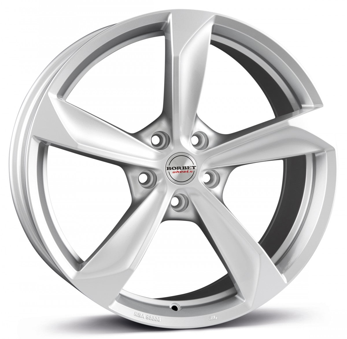 Borbet S brilliant silver 9x20 ET35 - LK5/120 ML64.1