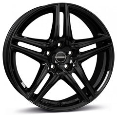 Borbet XR black glossy Alufelge 7.5x17 Zoll ET29 LK 5x112 ML66.6