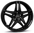 Borbet XR black glossy Alufelge 8x18 Zoll ET39 LK 5x112 ML66.5