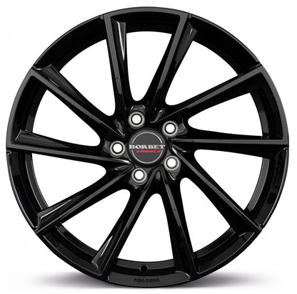 Borbet VTX black glossy Alufelge – Bild 2