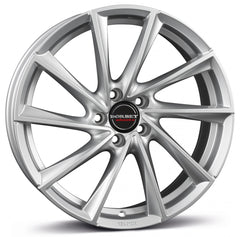 Borbet VTX brilliant silver Alufelge 9.5x19 Zoll ET51 LK 5x112 ML66.5