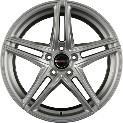 Borbet XRT brilliant silver 8x17 ET45 - LK5/112 ML72.5