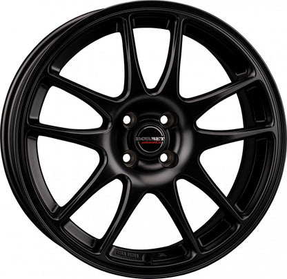 Borbet RS black matt 7.5x18 ET35 - LK4/100 ML64