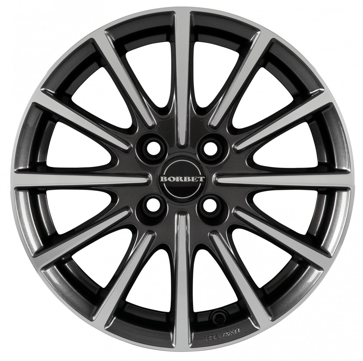 Borbet BL4 mistral anthracite polished glossy Alufelge – Bild 2