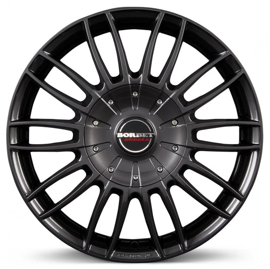 Borbet CW3 mistral anthracite glossy 7.5x18 ET55 - LK6/139.7 ML93.1