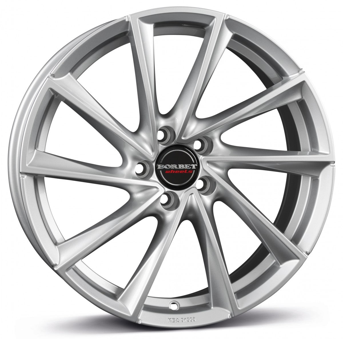 Borbet VTX brilliant silver 8x18 ET38 - LK5/115 ML70.27