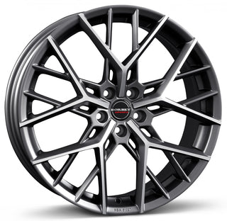 Borbet BY titan polished matt Alufelge 11x23 Zoll ET30 LK 5x120 ML76.9