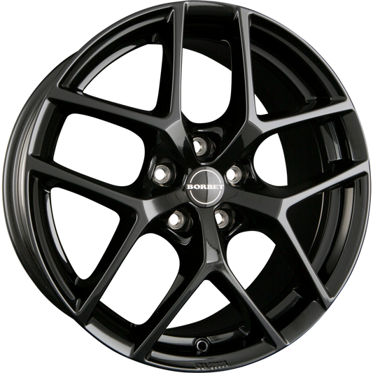Borbet Y Black Glossy Alufelge 9x19 Zoll ET45 LK 5x114.3 ML70.7 – Bild 2