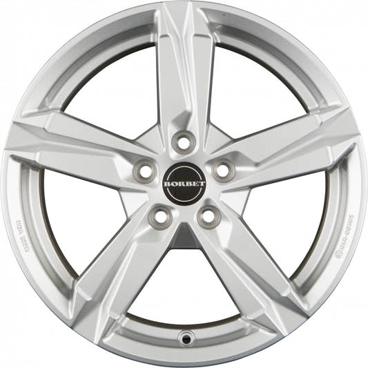 Borbet T10 crystal silver 6x15 ET40 - LK4/98 ML58.1