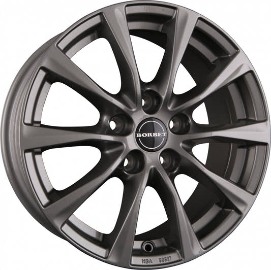 Borbet RE metal grey Alufelge