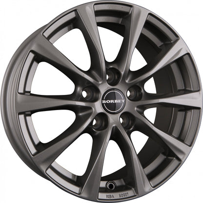 Borbet RE metal grey Alufelge
