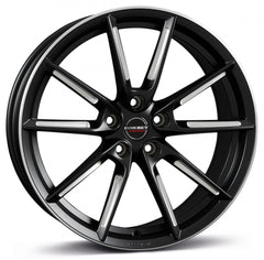 Borbet LX black matt spoke rim polished Alufelge 8.5x19 Zoll ET40 LK 5x112 ML66.5