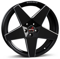Borbet A black matt Alufelge 8.5x20 Zoll ET45 LK 5x112 ML66.5