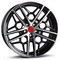 Borbet GTY black rim polished glossy Alufelge 8.5x19 Zoll ET40 LK 5x114.3 ML72.5