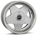 Borbet A silver rim polished 7x15 ET35 - LK5/112 ML72.5