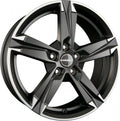 Borbet T10 matt black polished Alufelge 8x18 Zoll ET40 LK 5x112 ML72.5