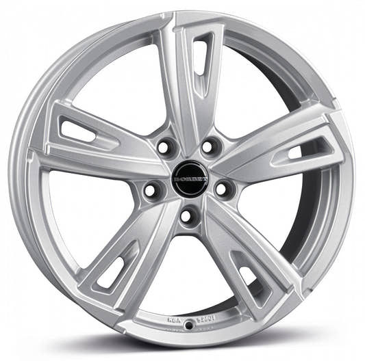 Borbet BU1 silver Alufelge 7.5x17 Zoll ET50 LK 5x100 ML57.06