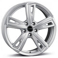 Borbet BU1 silver Alufelge 7.5x17 Zoll ET50 LK 5x100 ML57.06