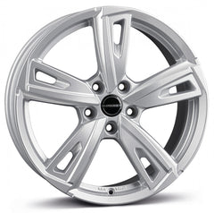 Borbet BU1 silver Alufelge 7.5x17 Zoll ET50 LK 5x100 ML57.06