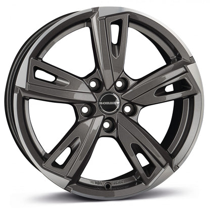 Borbet BU1 mistral anthracite glossy polished Alufelge
