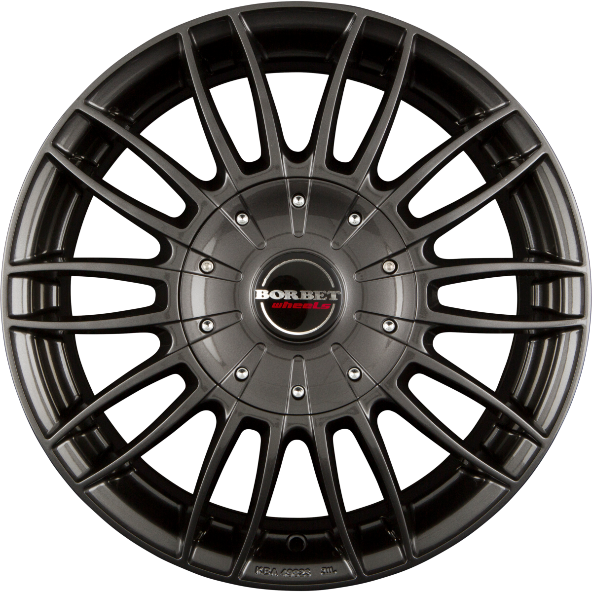 Borbet CW3 mistral anthracite glossy Alufelge 7.5x18 Zoll ET37 LK 5x130 ML84.1 – Bild 4
