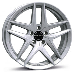 Borbet Z Crystal Silver Alufelge 7.5x17 Zoll ET36 LK 5x112 ML66.6