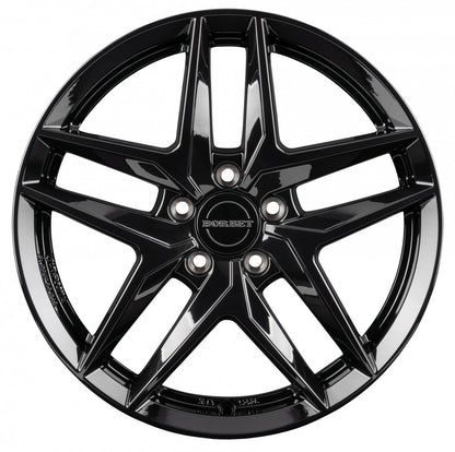 Borbet Z black glossy 8x19 ET38 - LK5/112 ML66.5