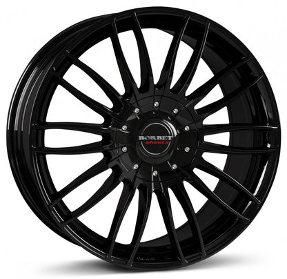 Borbet CW3 black glossy Alufelge 7.5x18 Zoll ET45 LK 6x139.7 ML106.1