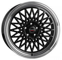 Borbet B black rim polished Alufelge 8.5x19 Zoll ET25 LK 5x112 ML66.5