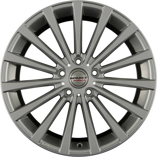 Borbet BLX brilliant silver Alufelge 8.5x18 Zoll ET35 LK 5x114.3 ML64.1