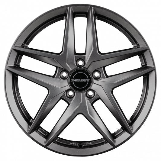 Borbet Z dark grey matt Alufelge 8x19 Zoll ET43 LK 5x112 ML66.5 – Bild 2