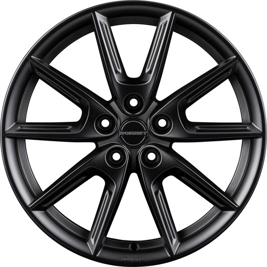Borbet LX18 black matt 8x18 ET40 - LK5/114.3 ML72.5